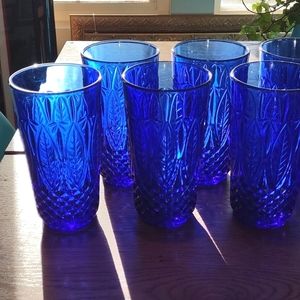Avon Royal Sapphire Tumblers (Set of 4)